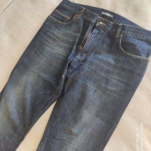 Dolce & Gabbana Dark Blue Straight Jeans Sz 48